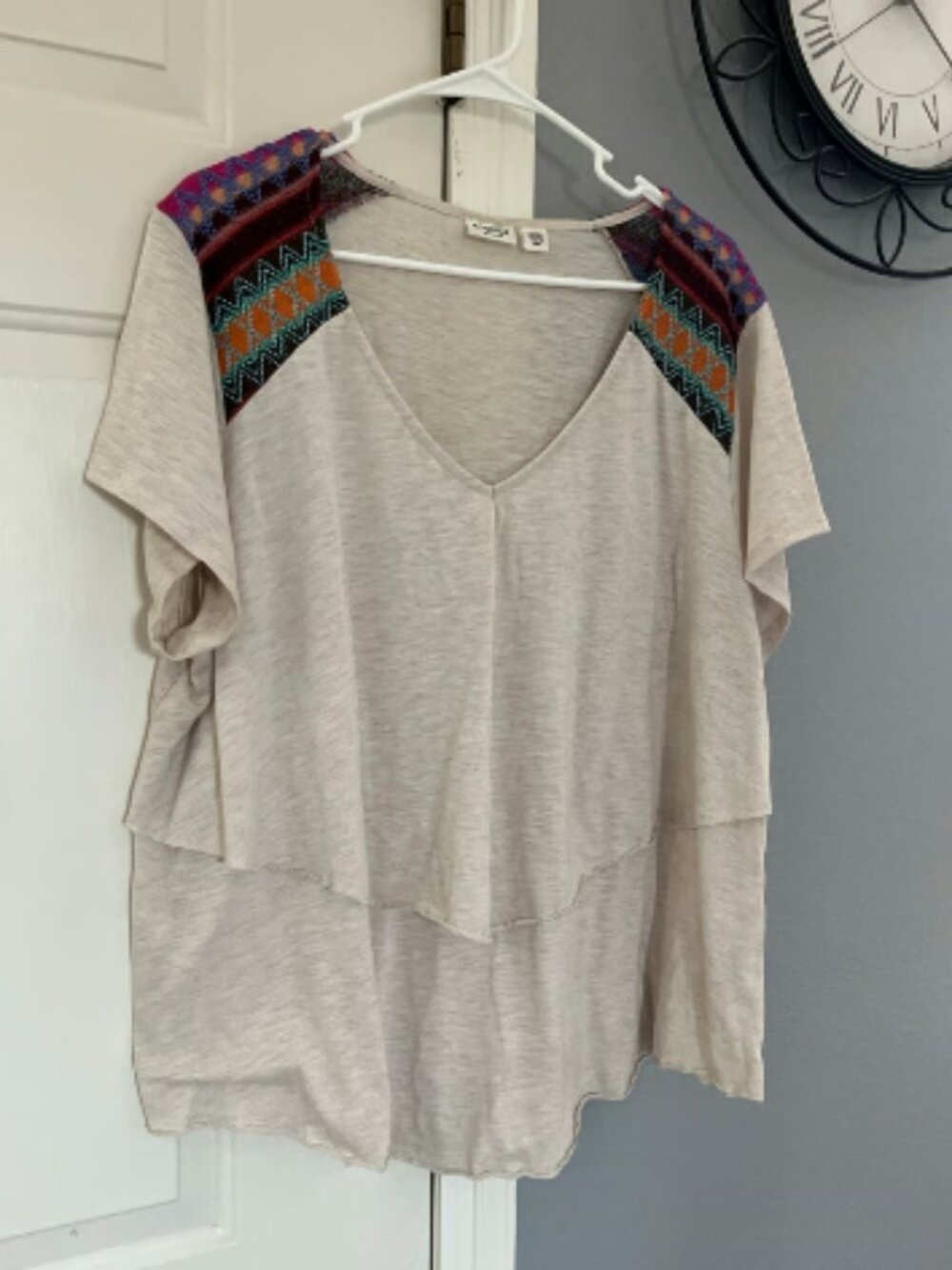 Cato Brand Colorful Top size 22/24W